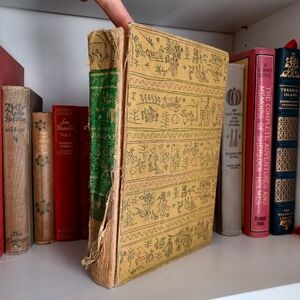 Louisa May Alcott's An Old Fashioned Girl Decorative Hardcover Vintage Book